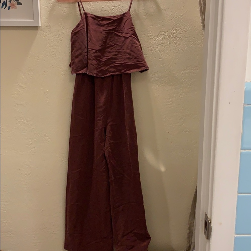 Marroon Jumpsuit
